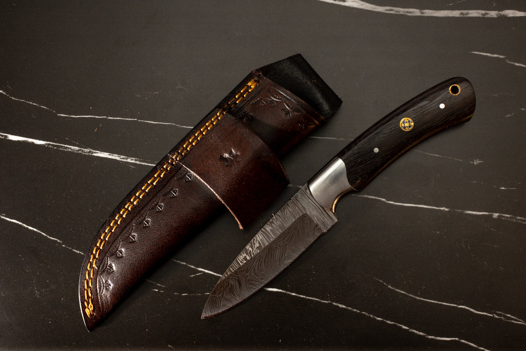 HTK24 - W4 - Steel Bolster Rose wood - HomeTown Knives