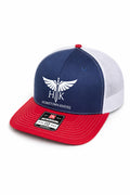 Red, White, & Blue Hometown Knives Signature Trucker Hat - HomeTown Knives