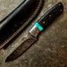 HTS-420 Turquoise Skinner - HomeTown Knives