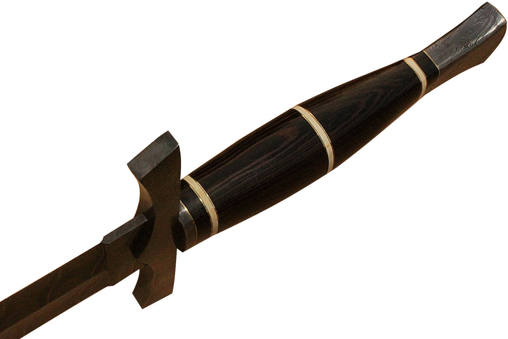 HTS-452 Damascus SWORD Custom handmade / Great quality / 700+ Layers / Unique Pattern / HomeTown Knives - HomeTown Knives