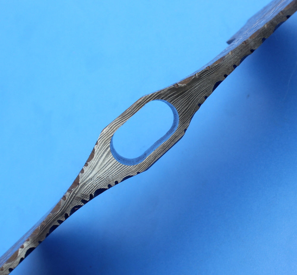 HTK 74 -  Damascus Knife custom handmade Axe Head - HomeTown Knives